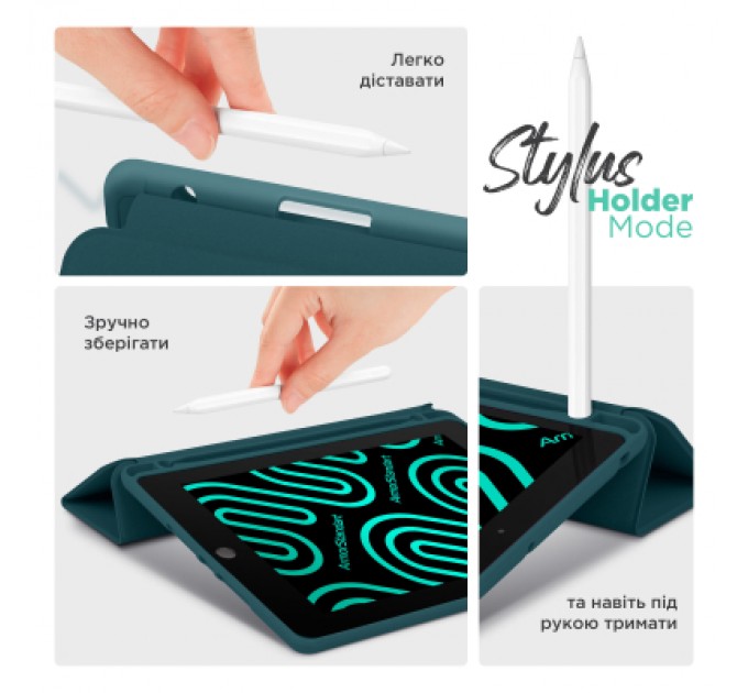 Armorstandart Чохол до планшета Armorstandart Smart Fold Pen Xiaomi Pad 7 / 7 Pro Pine Green (ARM82422)