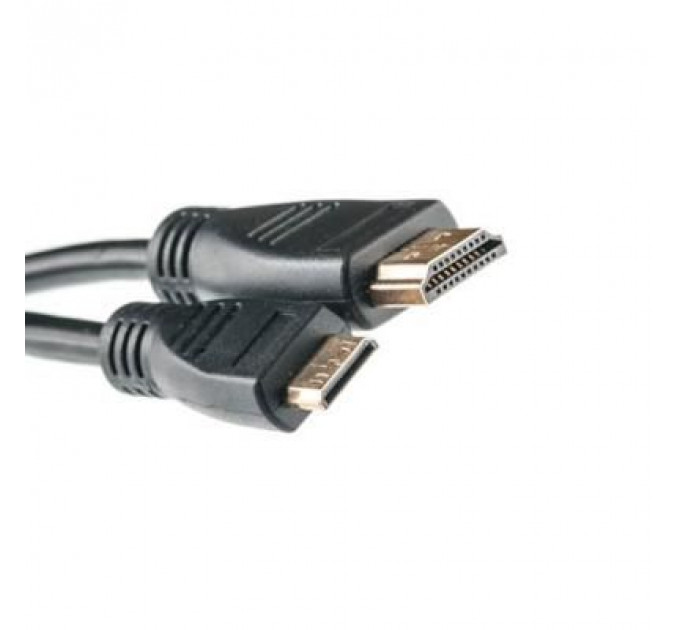 Кабель мультимедійний HDMI A to HDMI C (mini), 2.0m PowerPlant (KD00AS1193)
