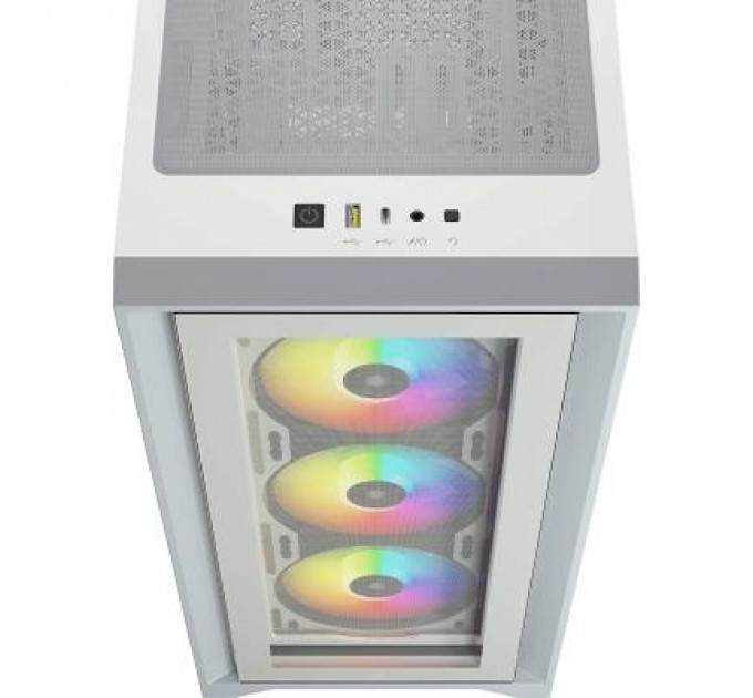 Корпус Corsair iCUE 4000X RGB Tempered Glass White (CC-9011205-WW)