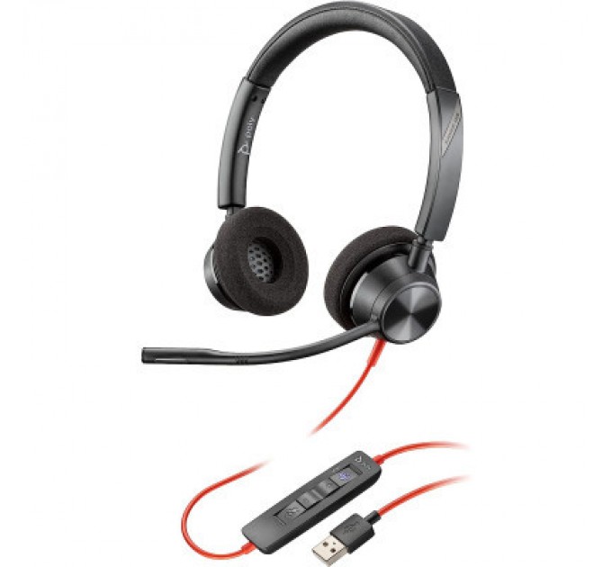 Poly Навушники Poly Blackwire 3320-M USB-A/C (8X220AA)