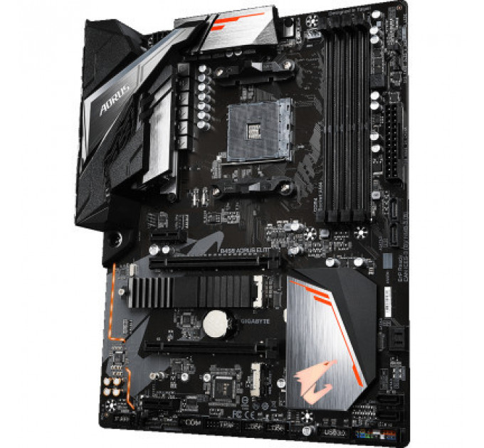 Материнська плата GIGABYTE B450 AORUS ELITE V2