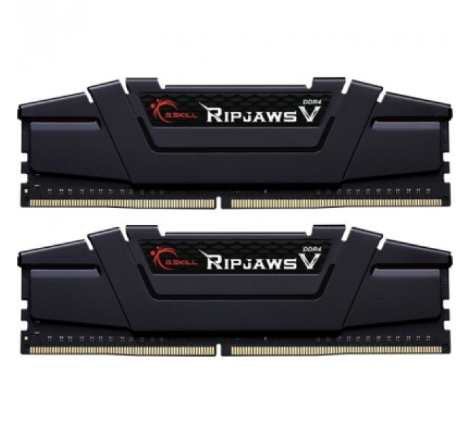 Модуль пам'яті для комп'ютера DDR4 64GB (2x32GB) 3600 MHz Ripjaws V G.Skill (F4-3600C18D-64GVK)