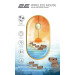 2E Мишка 2E MF300 CAPYBARASUNSET Silent Wireless/Bluetooth Yellow (2E-MF300WCAPIBARAYW)