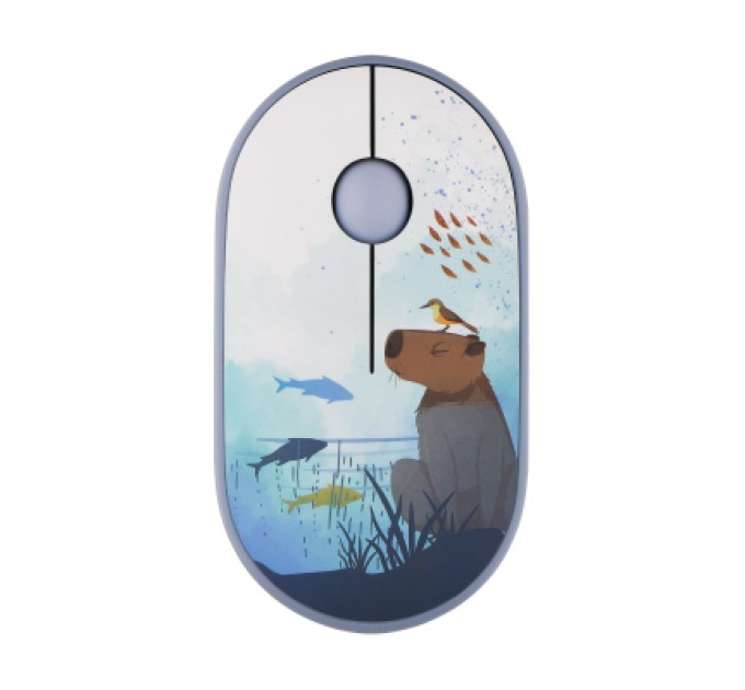 2E Мишка 2E MF300 CAPYBARASWIM Silent Wireless/Bluetooth Blue (2E-MF300WCAPIBARABL)