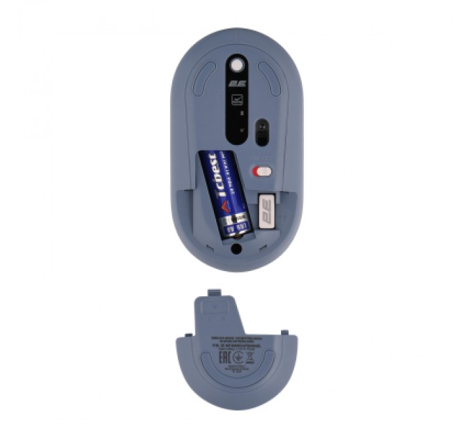 2E Мишка 2E MF300 CAPYBARASWIM Silent Wireless/Bluetooth Blue (2E-MF300WCAPIBARABL)