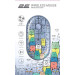 2E Мишка 2E MF300 PETSCATS Silent Wireless/Bluetooth Blue (2E-MF300WPETSBL)