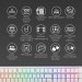 Ducky Клавіатура Ducky One 3 Cherry MX Brown RGB UA USB White (DKON2108ST-BUAPXPWWWSC1)