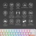 Ducky Клавіатура Ducky One 3 Mini Cherry MX Brown RGB UA USB White (DKON2161ST-BUAPXPWWWSC1)