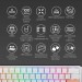 Ducky Клавіатура Ducky One 3 Mini Cherry MX Red RGB UA USB White (DKON2161ST-RUAPXPWWWSC1)