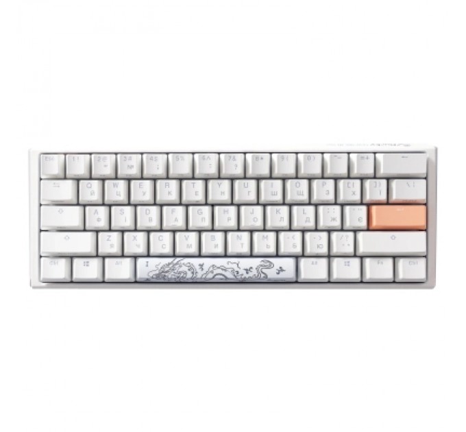 Ducky Клавіатура Ducky One 3 Mini Cherry MX Speed Silver RGB UA USB White (DKON2161ST-PUAPXPWWWSC1)