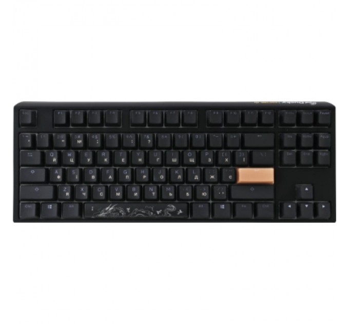 Ducky Клавіатура Ducky One 3 TKL Cherry MX Blue RGB UA USB Black (DKON2187ST-CUAPXCLAWSC1)