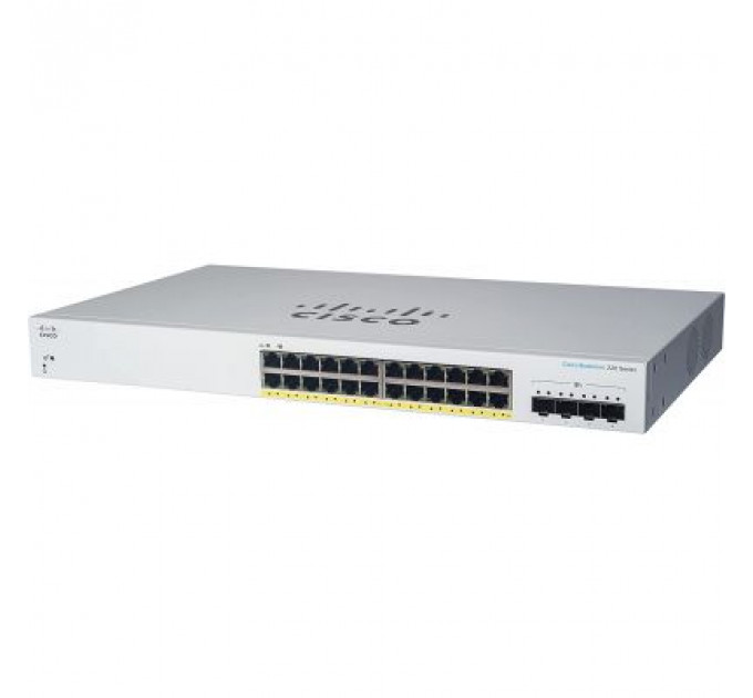 Комутатор мережевий Cisco CBS220-24T-4G-EU