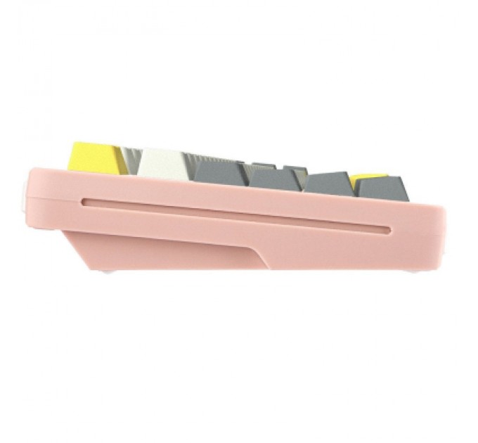 Клавіатура Epomaker Shadow-S TKL Mulan Switch Hot-Swap LCD Screen RGB Wireless/Bluetooth/USB UA Pink (SHS-P-WL)