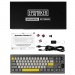 Epomaker Клавіатура Epomaker Shadow-X 70 Flamingo Switch Hot-Swap LCD Screen RGB Wireless/Bluetooth/USB UA Black (SHX-B-F)