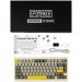 Epomaker Клавіатура Epomaker TH80 Pro V2 75 Wisteria Tactile Switch Hot-Swap LCD Screen RGB Wireless/Bluetooth/USB UA White (TH80-PROV2-W-WT)