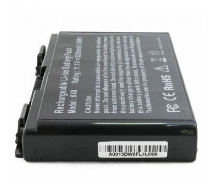 Акумулятор до ноутбука Asus K40 (A32-F82) 5200 mAh Extradigital (BNA3927)