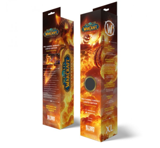 Blizzard Килимок для мишки Blizzard World of WarCraft Classic Ragnaros 0 XL (FBLMPWOWRAGNA21XL)