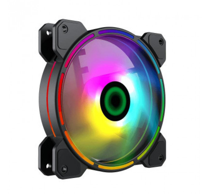 Кулер до корпусу Gamemax FN-12Rainbow-D