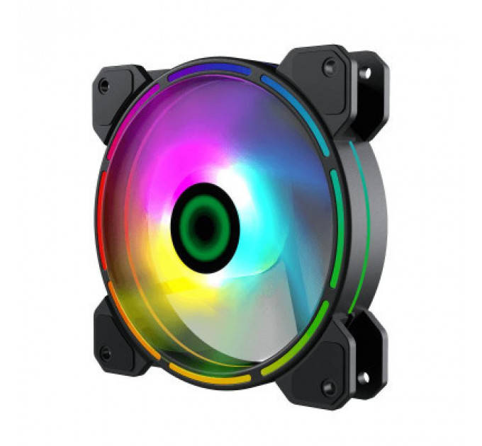 Кулер до корпусу Gamemax FN-12Rainbow-D