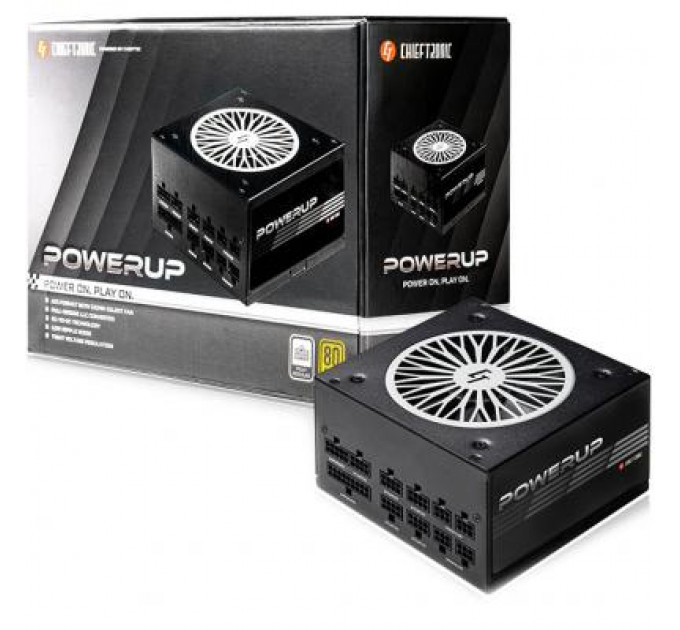 Блок живлення Chieftronic 550W PowerUP Gold (GPX-550FC)
