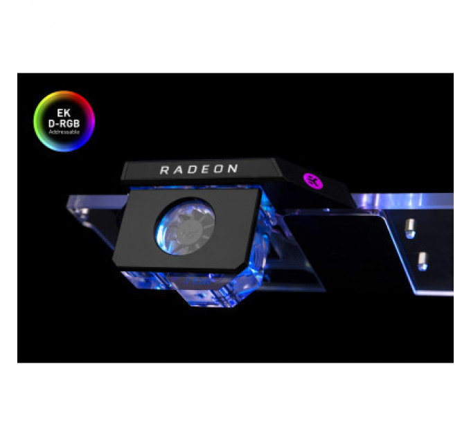Фітинг для СРО Ekwb EK-Quantum Scalar Flow Indicator Bottom-To-Top D-RGB - Black (3831109829738)