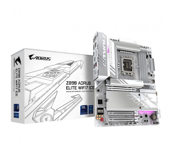 GIGABYTE Материнская плата Gigabyte Z890 Aorus Elite WiFi7 Ice Socket 1851