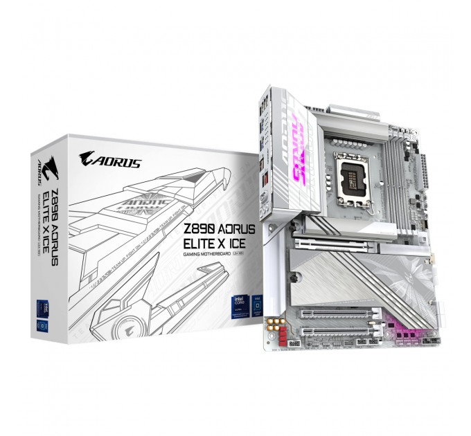 Материнская плата Gigabyte Z890 Aorus Elite X Ice Socket 1851