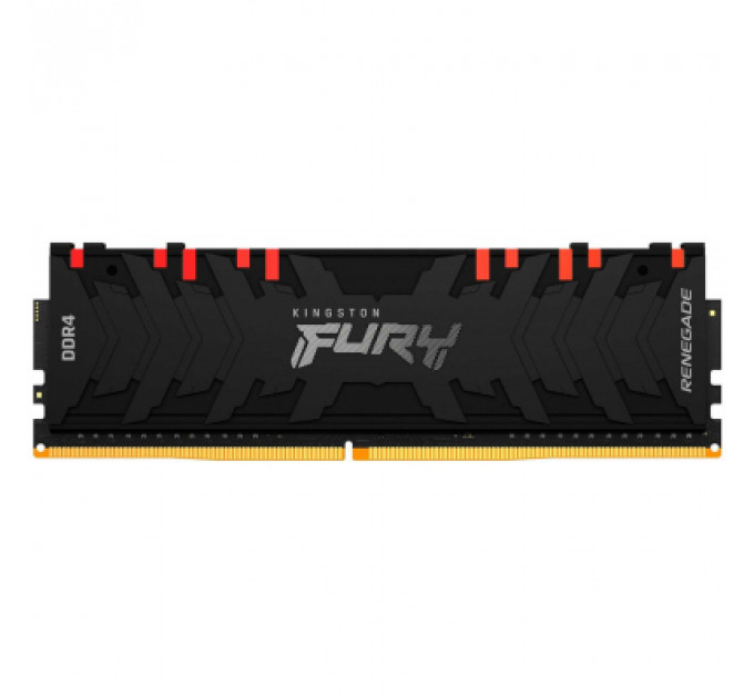 Модуль пам'яті для комп'ютера DDR4 8GB 3200 MHz Renegade RGB Kingston Fury (ex.HyperX) (KF432C16RBA/8)