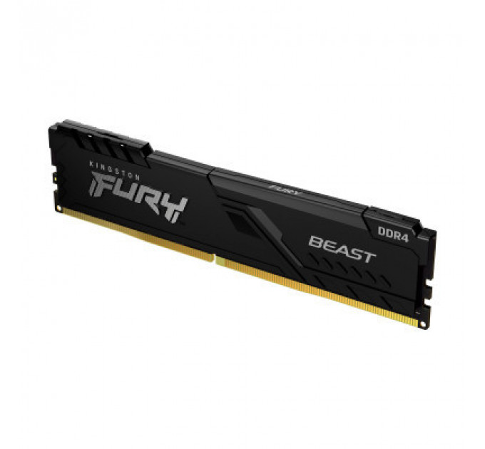 Модуль пам'яті для комп'ютера DDR4 32GB 3600 MHz Fury Beast Black Kingston Fury (ex.HyperX) (KF436C18BB/32)