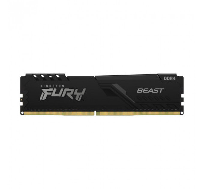 Модуль пам'яті для комп'ютера DDR4 64GB (2x32GB) 3600 MHz Fury Beast Black Kingston Fury (ex.HyperX) (KF436C18BBK2/64)