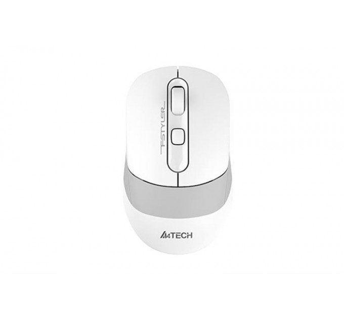 Мышь беспроводная A4Tech Fstyler FB10CS Grayish White USB