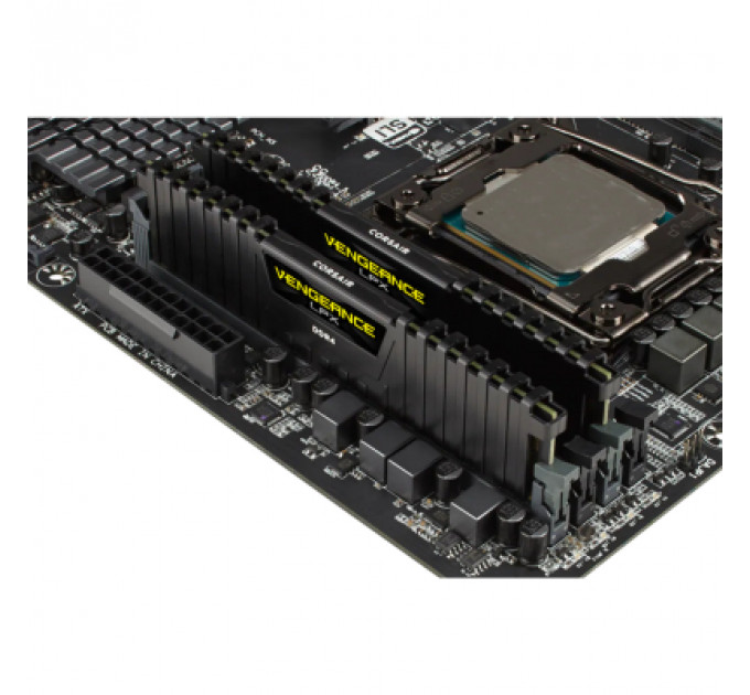 Модуль пам'яті для комп'ютера DDR4 16GB (2x8GB) 3600 MHz Vengeance LPX Black Corsair (CMK16GX4M2Z3600C18)