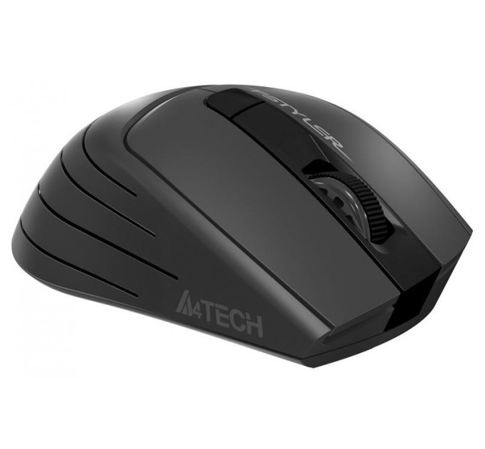 Мышь беспроводная A4Tech FG30S Grey/Black