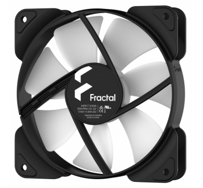 Кулер до корпусу Fractal Design Aspect 12 RGB Black Frame (FD-F-AS1-1204)