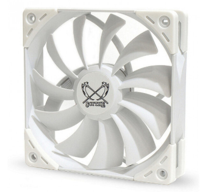 Кулер до корпусу Scythe Kaze Flex 120 White PWM (KF1225FD18W-P)