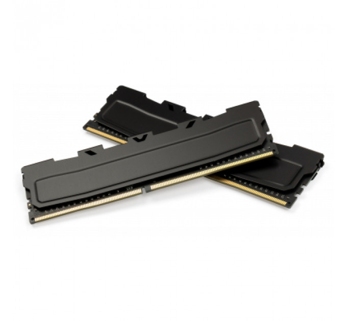 Модуль пам'яті для комп'ютера DDR4 16GB (2x8GB) 3200 MHz Black Kudos eXceleram (EKBLACK4163222AD)