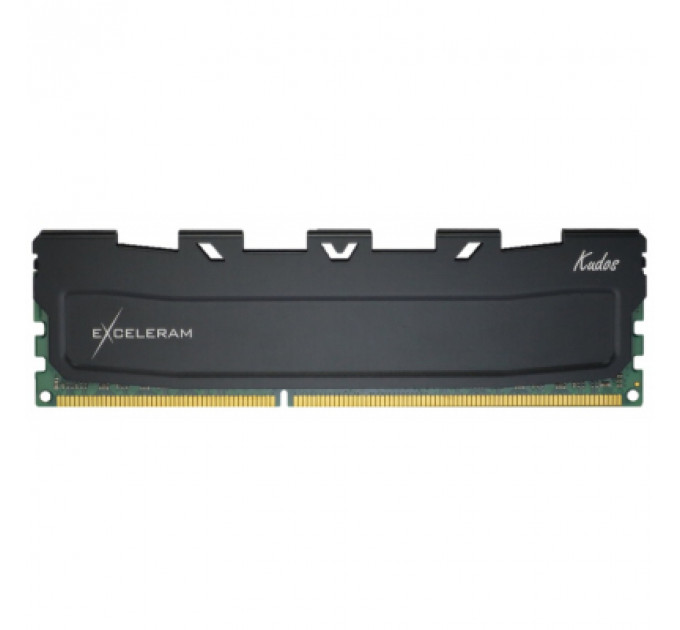Модуль пам'яті для комп'ютера DDR3 8GB 1600 MHz Black Kudos eXceleram (EKBLACK3081611A)
