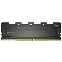 Модуль пам'яті для комп'ютера DDR4 16GB 3200 MHz Black Kudos eXceleram (EKBLACK4163222C)