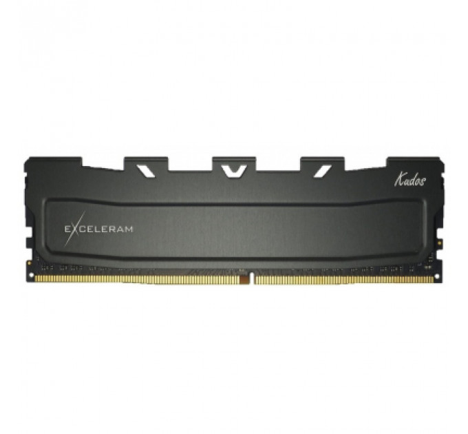 Модуль пам'яті для комп'ютера DDR4 16GB 3200 MHz Black Kudos eXceleram (EKBLACK4163222C)