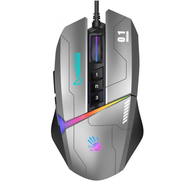 A4Tech Мышь A4Tech Bloody W60 Max Gun Grey