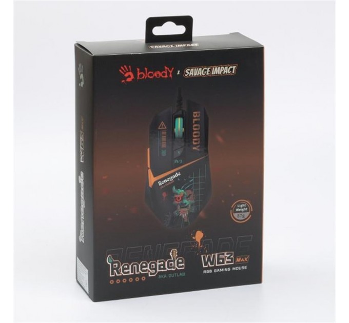 Мышь A4Tech Bloody W63 Max Renegade Midnight