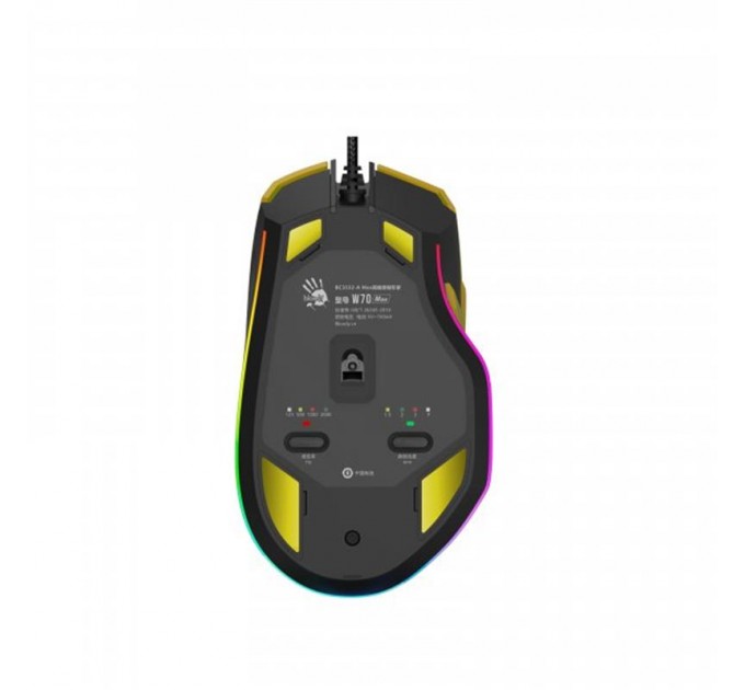 Мышь A4Tech Bloody W70 Max Punk Yellow
