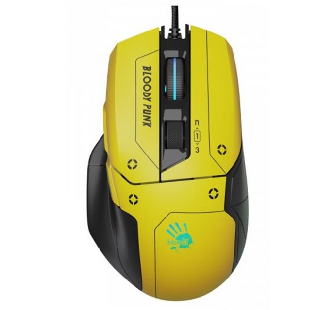Мышь A4Tech Bloody W70 Max Punk Yellow