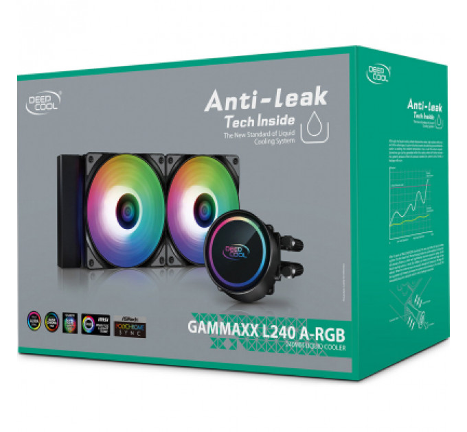 Система рідинного охолодження Deepcool GAMMAXX L240 A-RGB