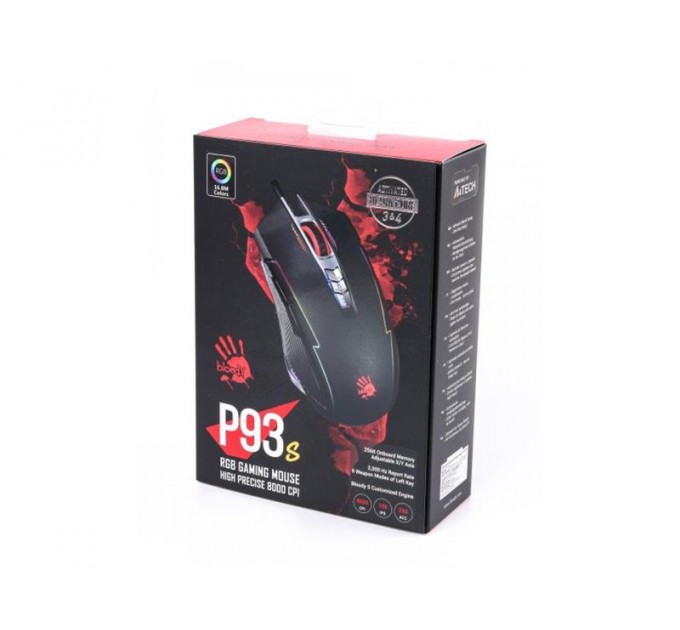 Мышь A4Tech P93s Bloody Black