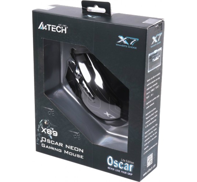 Миша A4Tech X89 Black