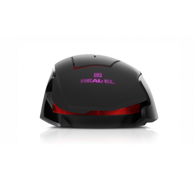 Миша REAL-EL RM-520 Gaming Black  (EL123200020)