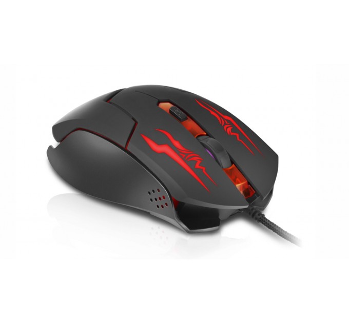 Миша REAL-EL RM-520 Gaming Black  (EL123200020)