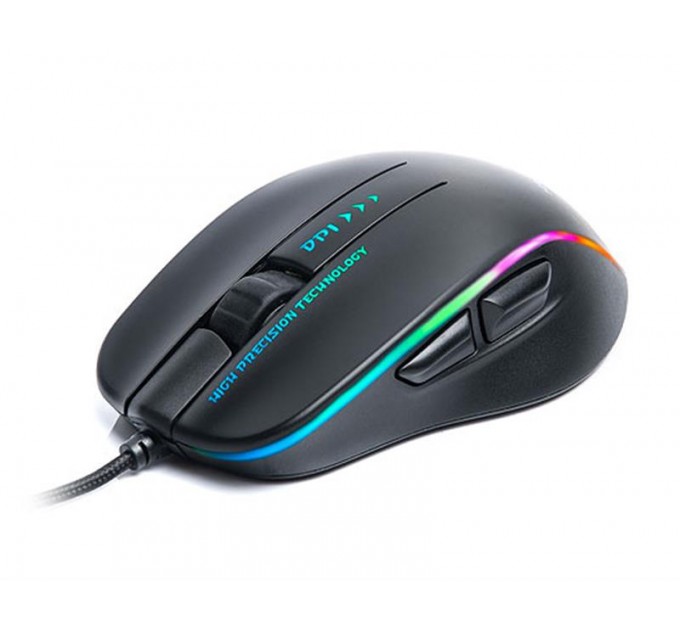 REAL-EL Мышь REAL-EL RM-747 Black (EL123200028)