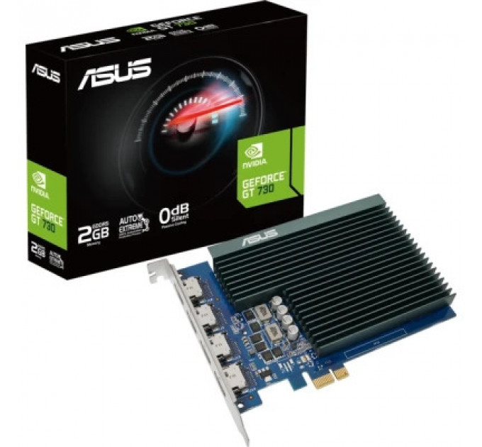 Відеокарта ASUS GeForce GT730 2048Mb 4*HDMI (GT730-4H-SL-2GD5)